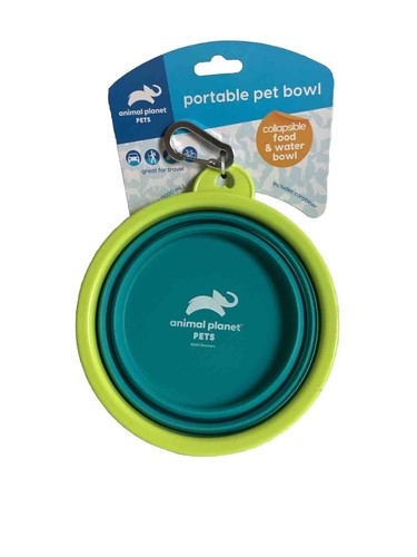 Animal Planet Dog Dish Bowl Gray Heavy Stoneware Round 2011 Limited Edition  | eBay
