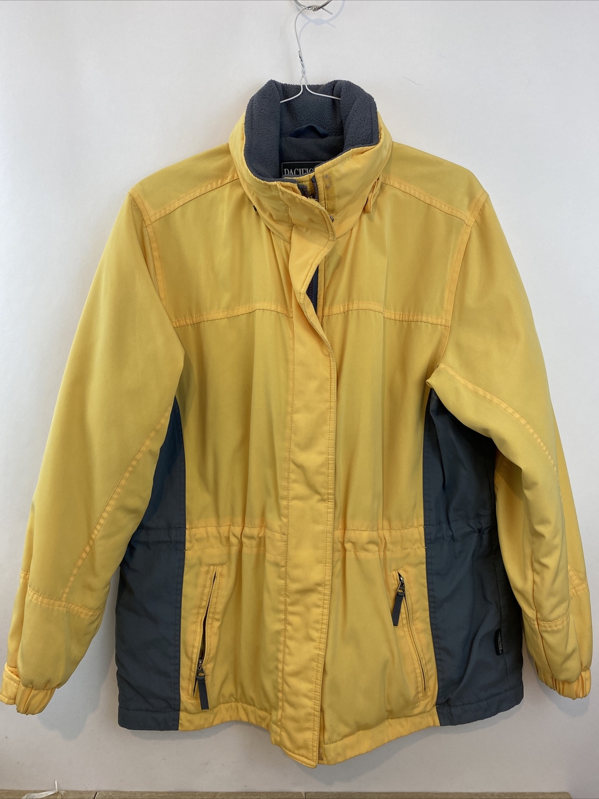 Pacific Trail Womens Yellow And Gray 