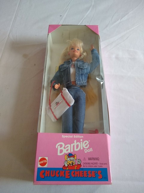 chuck e cheese barbie