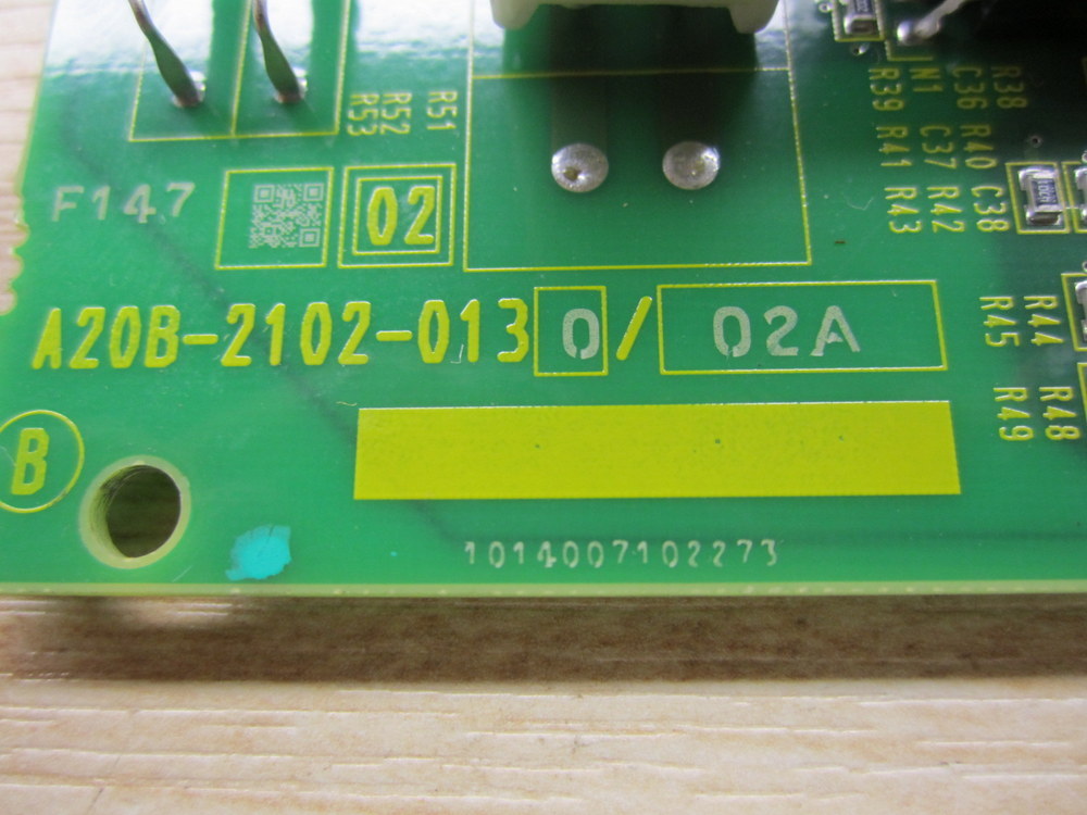 Scheda Fanuc A20B-2102-0130 / A20B-2102-0130/02A – Usata Funzionante