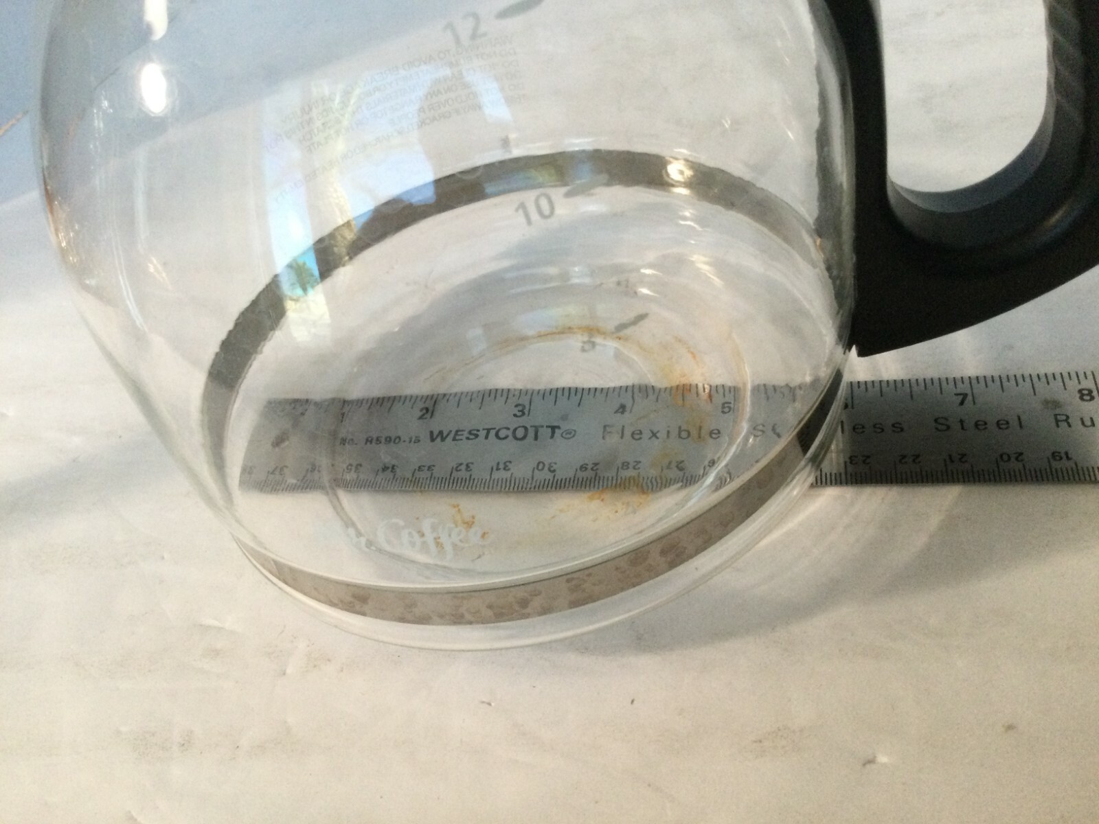 Mr Coffee12 Cup Replacement Coffee Glass Pot Decanter Carafe eBay