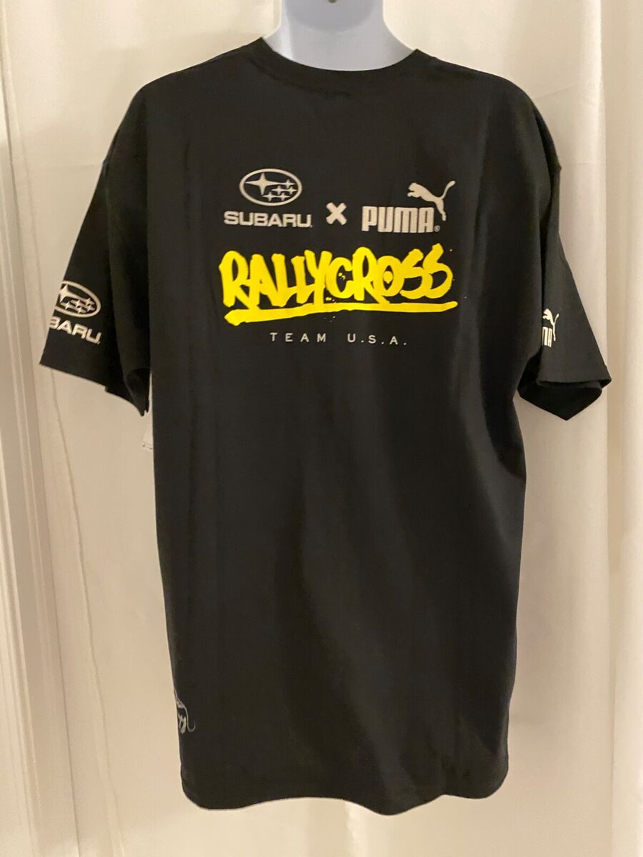 PUMA - Black SUBARU RALLYCROSS ZOMBIE CAT T Shirt XL PUMA - Black SUBARU RALLYCROSS ZOMBIE CAT T Shirt XL
