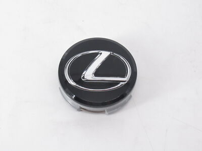 Genuine OEM Toyota Lexus 42603-53110 Black Center Wheel Hub Cap (1