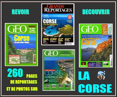 LA CORSE - Zeitschriften - Reise - Frankreich - ÎLE DE BEAUTE / Preis inbegriffen