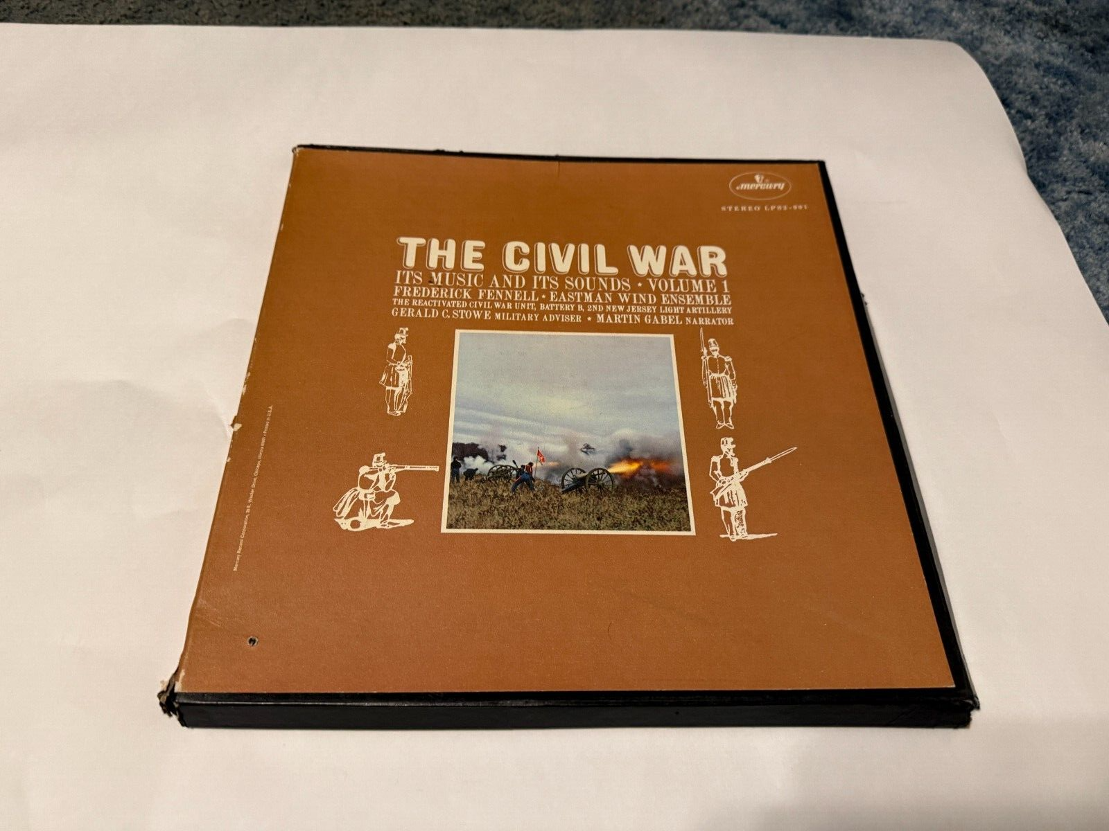 The Civil War It's Music and It’s Sounds VolumeS 1 AND 2 Vinyl Record Set