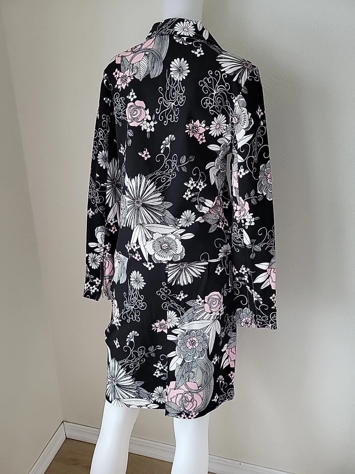 Mesmerize 2 изделия костюм цветочный маргаритки куртка и юбка размер маленький / 4 офис сирена  - Изображение 2 из 4