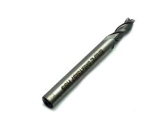 US Stock 3pcs 4mm Three 3 Flute HSS  Aluminium End Mill Cutter CNC Bit