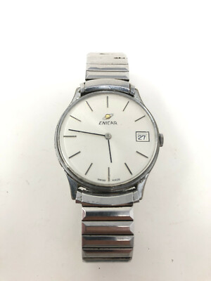 Vintage Enicar Winding Swiss Made Wrist Watch 162-55-02 
