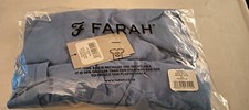 Image of Farah Men's Eddie Reef Blue Light Blue T-Shirt Extra Large XXL NEW