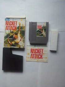NES Spiel Racket Attack mit Ovp und Anleitung in sehr guten Zustand 