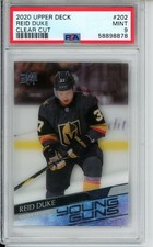 2020-21 UPPER DECK YOUNG GUNS Clear Cut REID DUKE #202 RC PSA 9 MINT