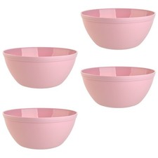 ENGELLAND 4 x Müslischale Dessertschale Salatschüssel Schale Bowl 900 ml Rosa