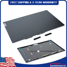 LCD Rear Lid Hinge Cover Kit For Lenovo IdeaPad 5 15ARE05 15ITL05 15ALC05