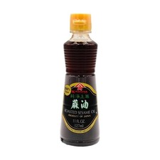 Kadoya Roasted Sesame Oil 11 Fl Oz - Ideal for Cooking Seasoning