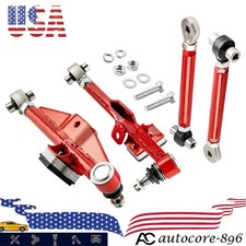 4pcs Front Lower Control Arms High Angle Tension Rods for Nissan 240SX 1989-94