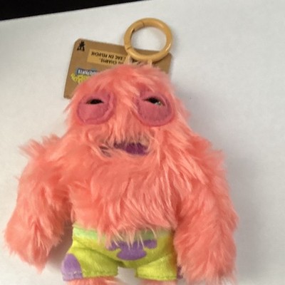 ZURU Fuggler x SpongeBob SquarePants Mini Plush Bag Charm Keychain Pink 2024