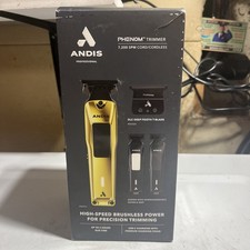 Andis 562310 Phenom Lithium-ion Electric Beard Hair Trimmer Charging Stand Gold
