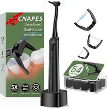 Electric Flosser 5 Modes Dual Line 60-Day Battery 54 Heads
