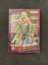 BRIONNA JONES 2025 Panini Prizm WNBA PURPLE SEISMIC HOLO /175 #107 Atlanta Dream