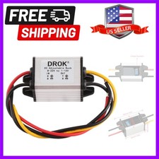 Waterproof DC Buck Converter Voltage Regulator 8-22V to 3-15V 5V 12V 3A Adjus...