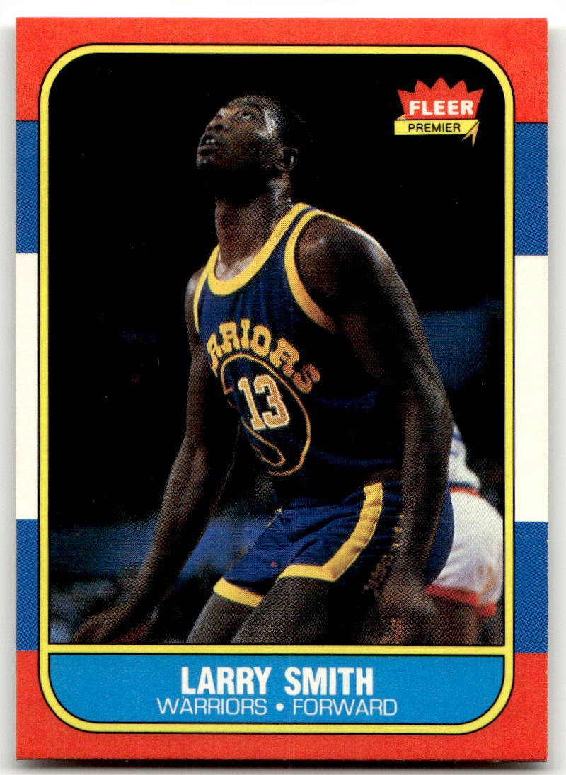 1986-87 Fleer #104 Larry Smith Golden State Warriors NM-MT or Better! SET BREAK!