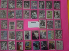 ALBERT BELLE HUGE 138CT CARD LOT W/INSERTS MULTI YEAR BRAND TOP LOADERS