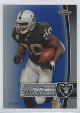 2012 Topps Finest Blue Refractor 31/99 Darren McFadden #76 0f8
