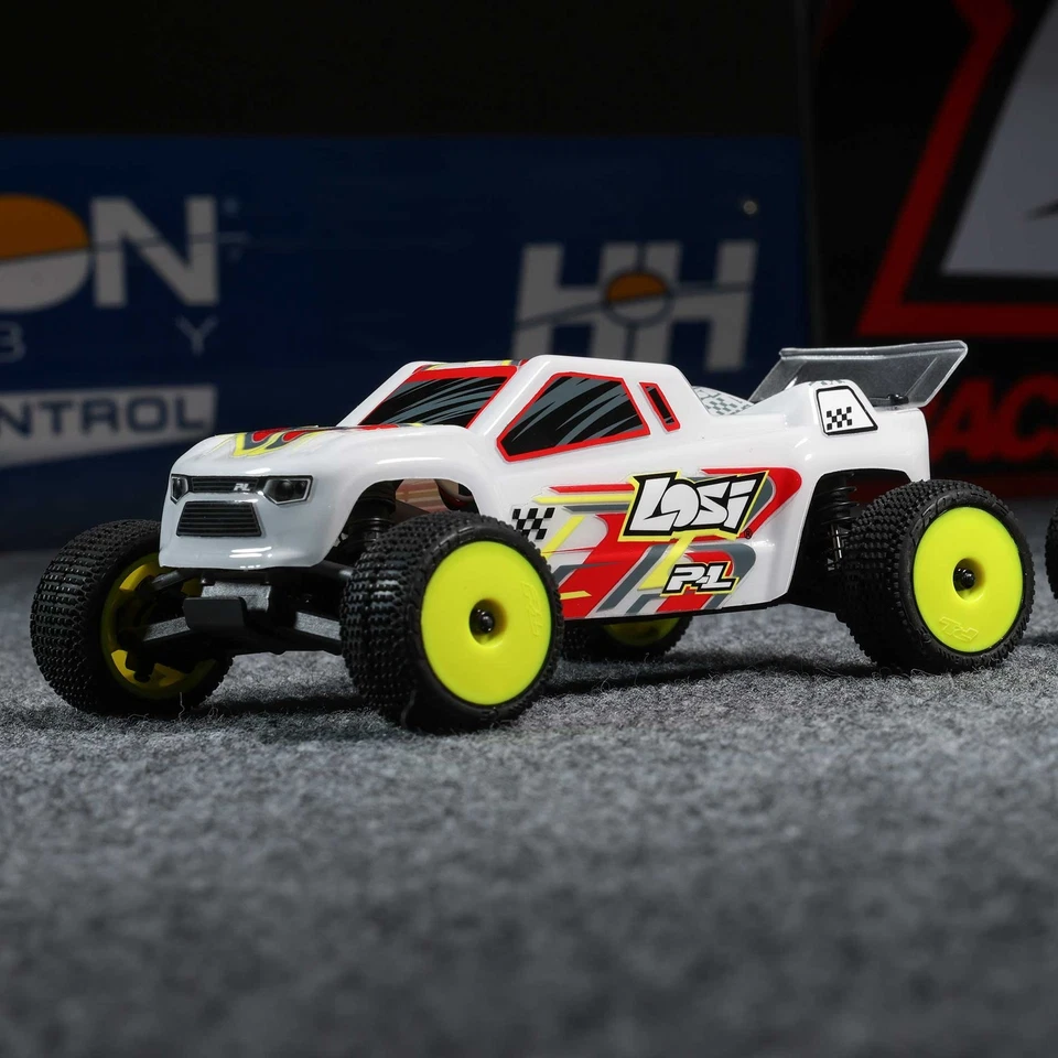 Losi Micro-T 1/28 2 ruedas motrices blanco RTR LOS-1392T1 Foto 2 de 4