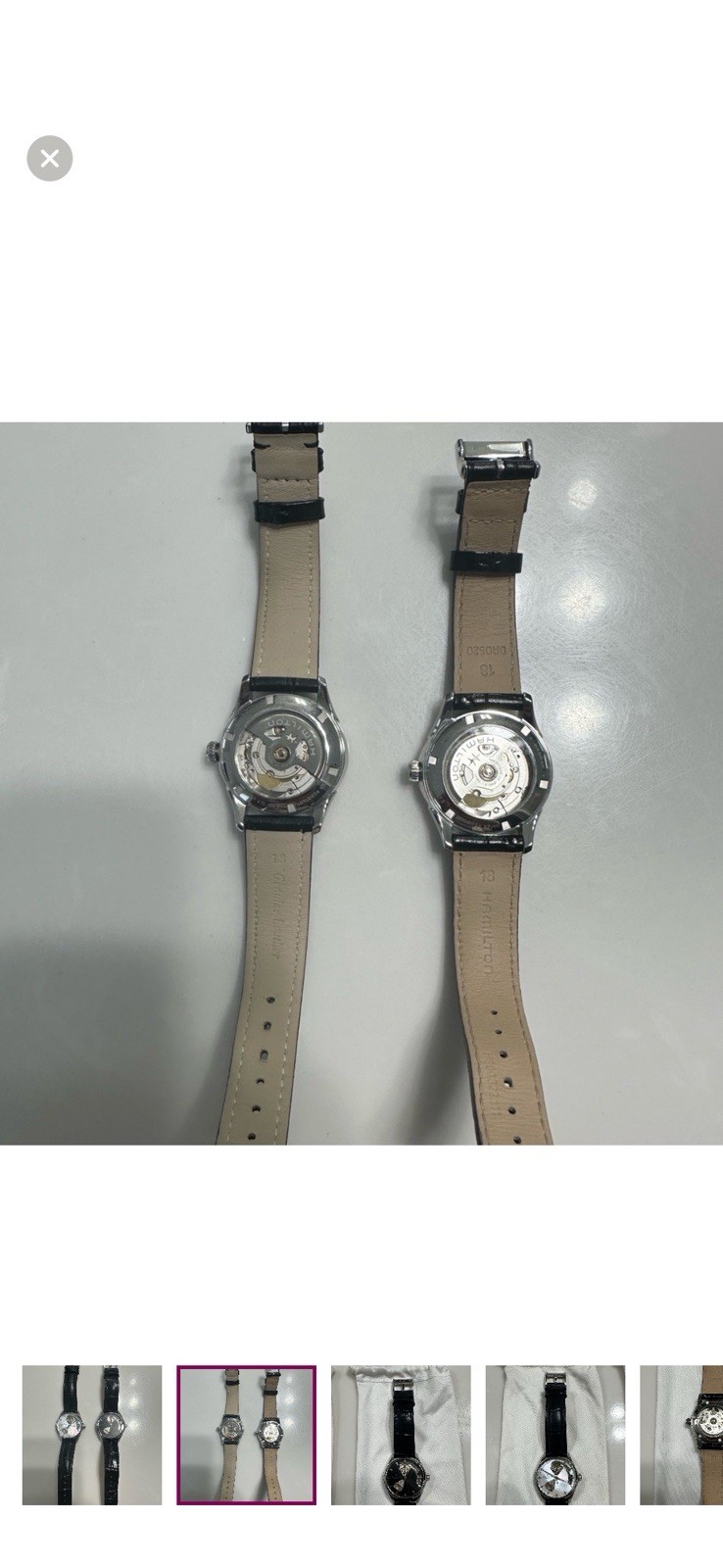 Hamilton Visodate Skeleton Automatic Wristwatch B… - image 3