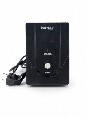 VulTech UPS650VA-LITE USV 650VA 360W 2 Steckdosen AVR Retoure GeprüftOVP 