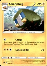 Charjabug Uncommon SWSH02: Rebel Clash 065/192 NM