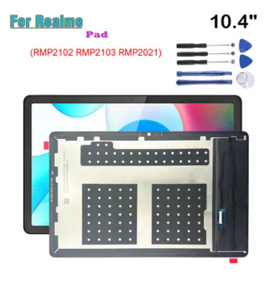 For Realme Pad RMP2102 RMP2103 10.4-inch 2021 LCD Display Touch Screen Digitizer