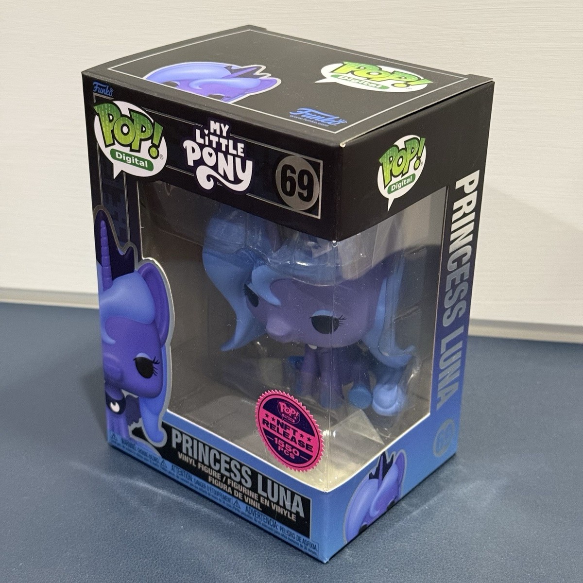 Funko Nft Pop! Vinyl: My Little Pony - Princess Luna (Digital Pop