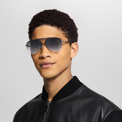 Louis Vuitton ''Clockwise Canvas'' Sunglasses For Men