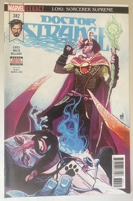Doctor Strange #382 - 1st full App Bats Ghost Dog - Marvel Legacy Comics 2017