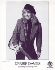 Debbie Davies Silver Gelatin Print Photo Blind Pig Recording Artist Guitarist