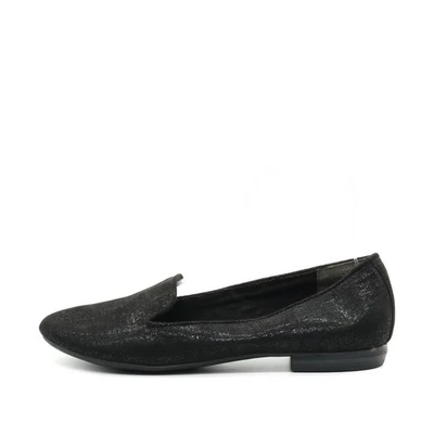 Marco Tozzi Damen Flats EU 38 Slipper Glitzer Schwarz Textil Bequem Classics - Bild 1 von 4