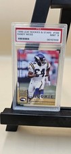 Randy Moss 1998 Leaf Rookies & Stars Rookie #199 PSA 9