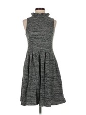 Ganni Women Gray Casual Dress S