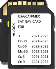 Latest Navigation Sd Card For Mazda 3 Cx-30 Cx-5 Cx-9 2021-2023 Navisd2123 Gps