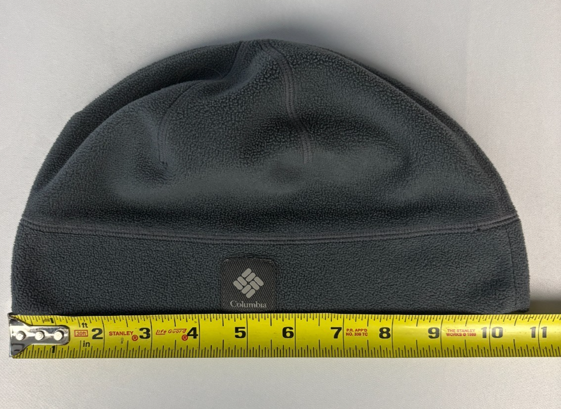 Columbia Omni-Heat Fleece Beanie Hat Grey Thermal Reflective Unisex ...