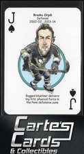 Brooks Orpik 2017 Hero Decks Pittsburgh Penguins Hockey Heroes Playing Cards #JS