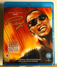 RAY (2004) BLU-RAY MUSIC BIOPIC DRAMA R&B SOUL JAMIE FOXX OSCAR HARD-TO-FIND!
