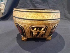 Burmese Gilt and Lacquer Bowl (K9-Kau-Te) Late 19th Century