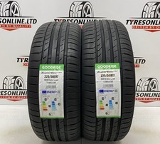 2 X 225 50 17 GOODRIDE 98W XL 225/50R17 BRAND NEW C & B RATING TYRES 2255017