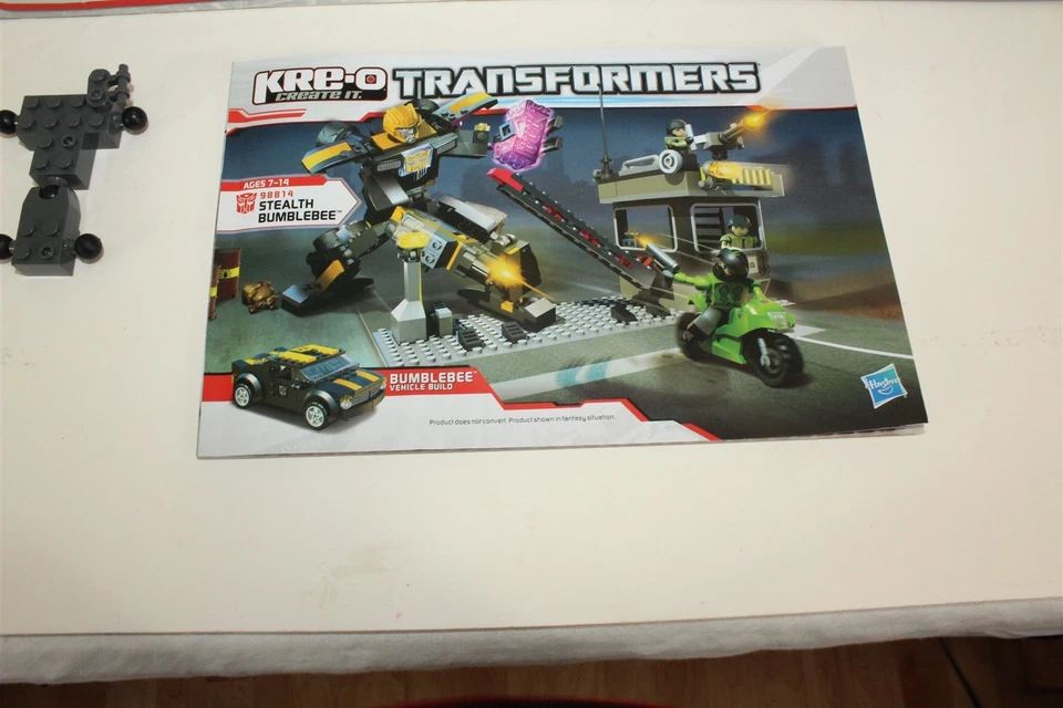 KRE-O Transformers Empty Box with instruction booklet Selling Empty Collectible - Image 2 of 4