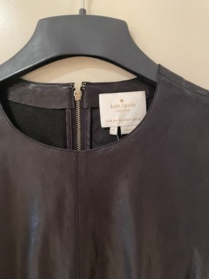 kate spade leather dress Full Bloom Metallic Grace Dress