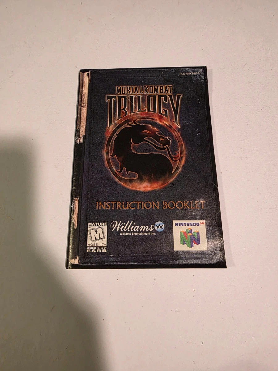 Mortal Kombat Nintendo 64 NTSC-U/C (US/CA) Video Games for sale | eBay