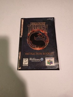 Mortal Kombat Trilogy (Nintendo 64 N64, 1996)   MANUAL  