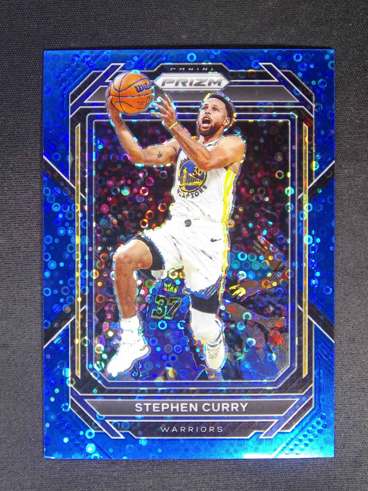 2022-23 Panini Prizm Stephen Curry #101 Fast Break Blue /150